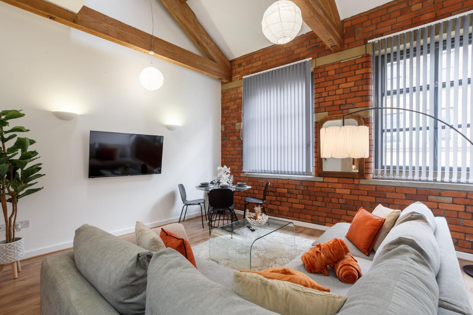 Cozy Downtown Loft In Bradford Apartment แบรดฟอร์ด ภายนอก รูปภาพ